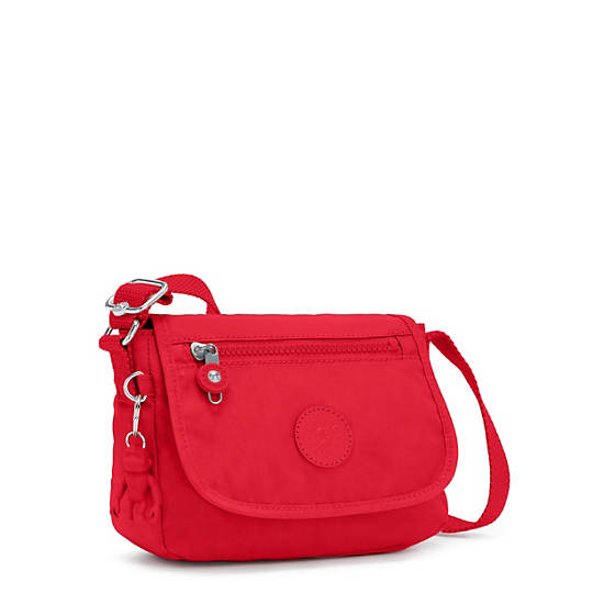 Kipling Sabian Crossbody Mini Bag Red Rouge | CA 1343UZ